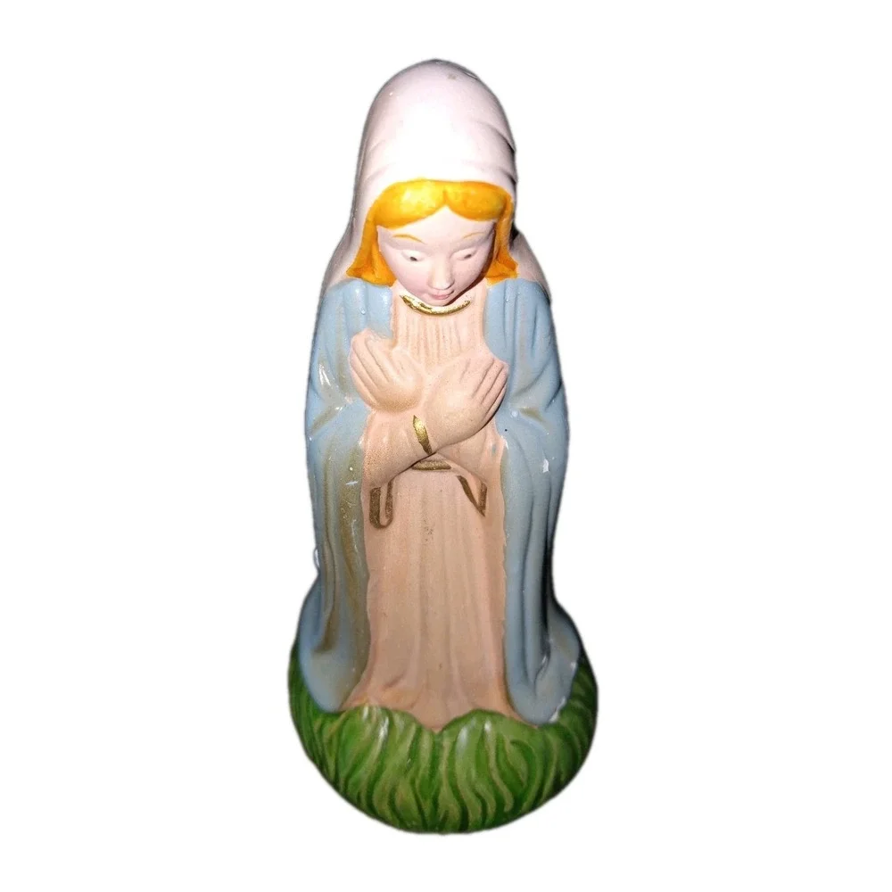 CERAMIC‎ NATIVITY FIGURE THE MOTHER MARY